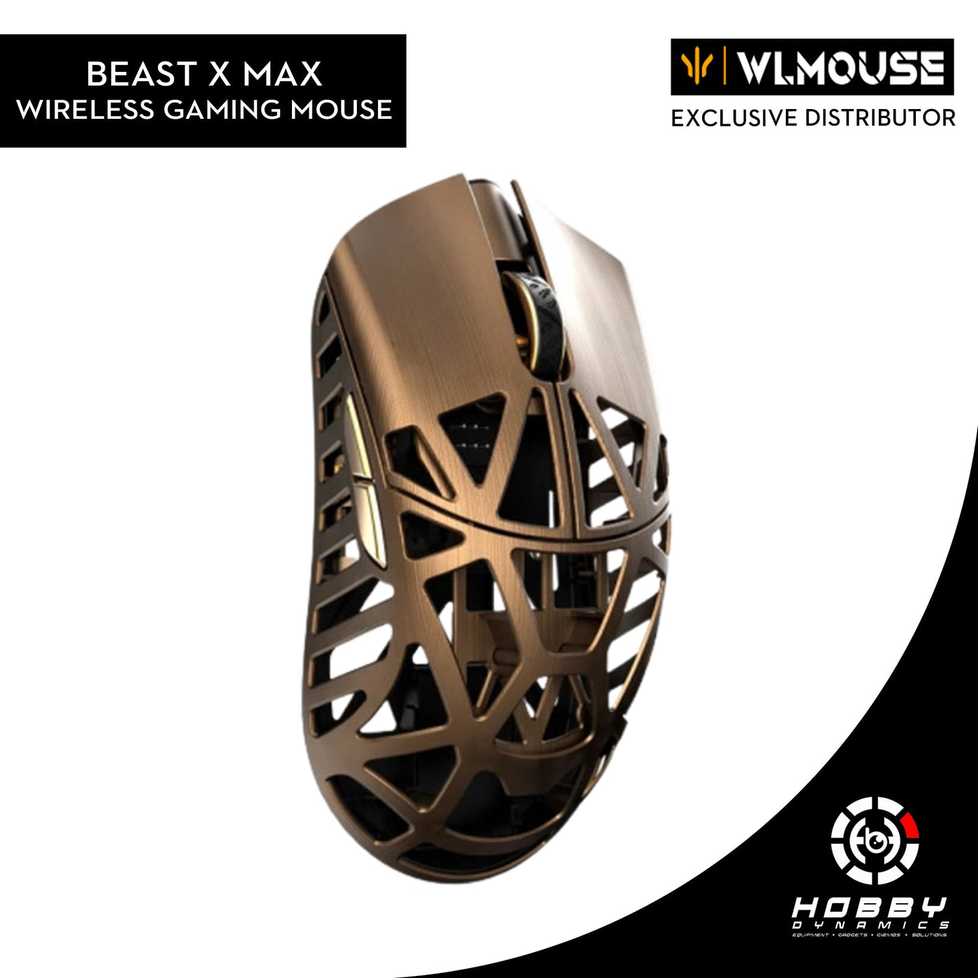 WLMouse BEAST X MAX 8K Wireless Gaming Mouse