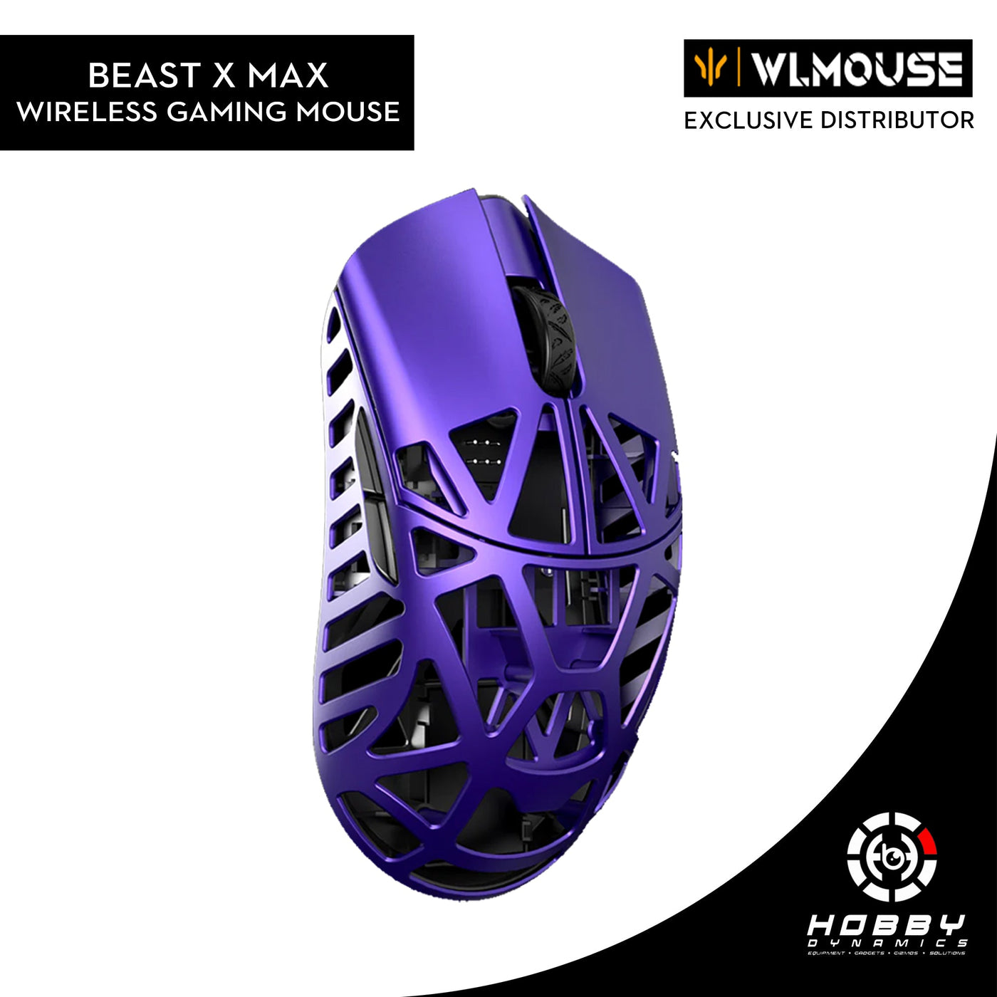 WLMouse BEAST X MAX 8K Wireless Gaming Mouse