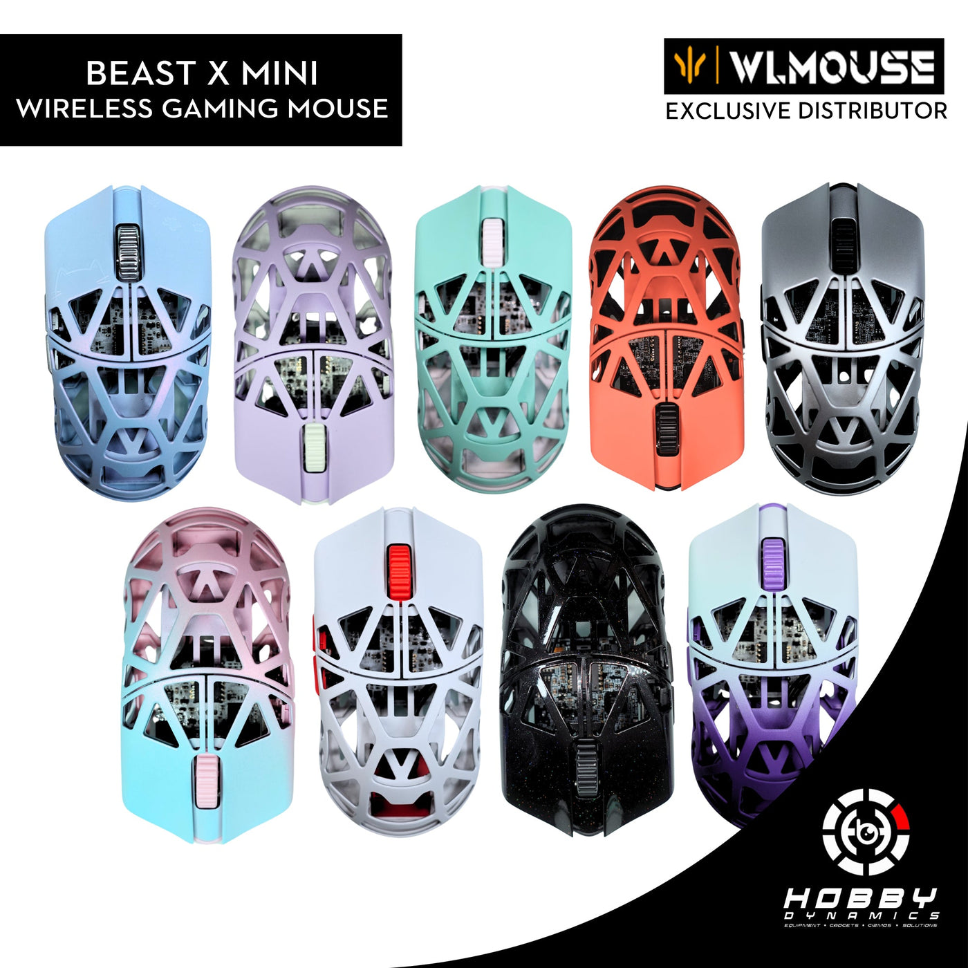 WLMouse BEAST X MINI Wireless Gaming Mouse