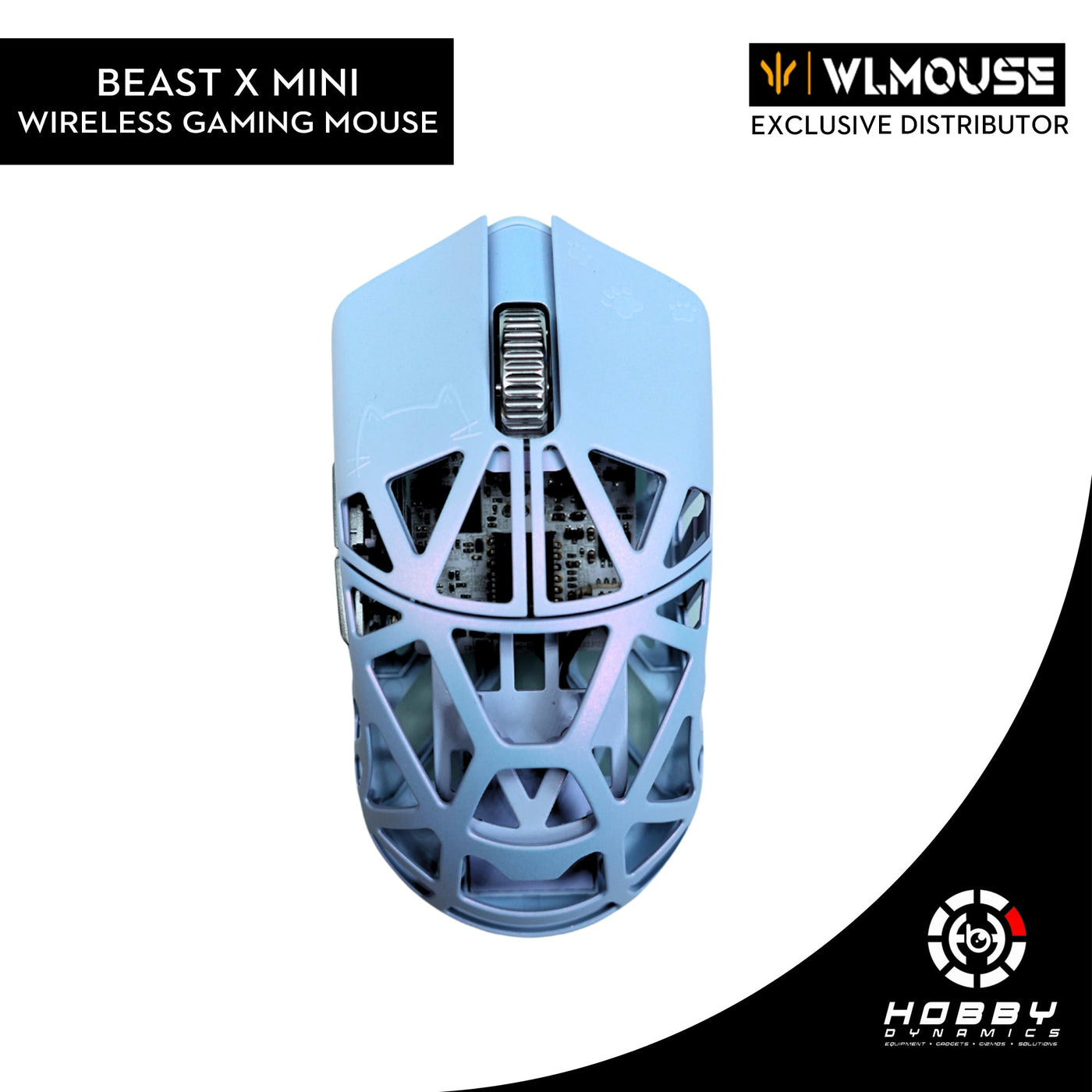 WLMouse BEAST X MINI Wireless Gaming Mouse – Hobby Dynamics : Equipment  Gadgets Gizmos and Solutions Inc.