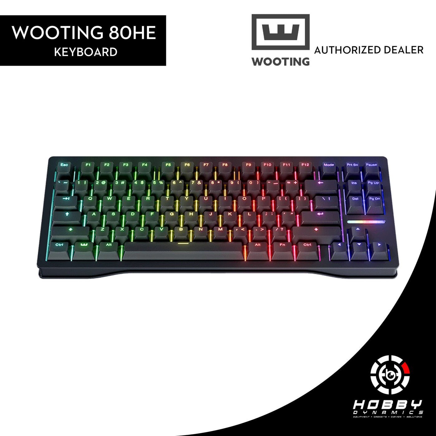 Wooting 80HE Analog Mechanical Keyboard