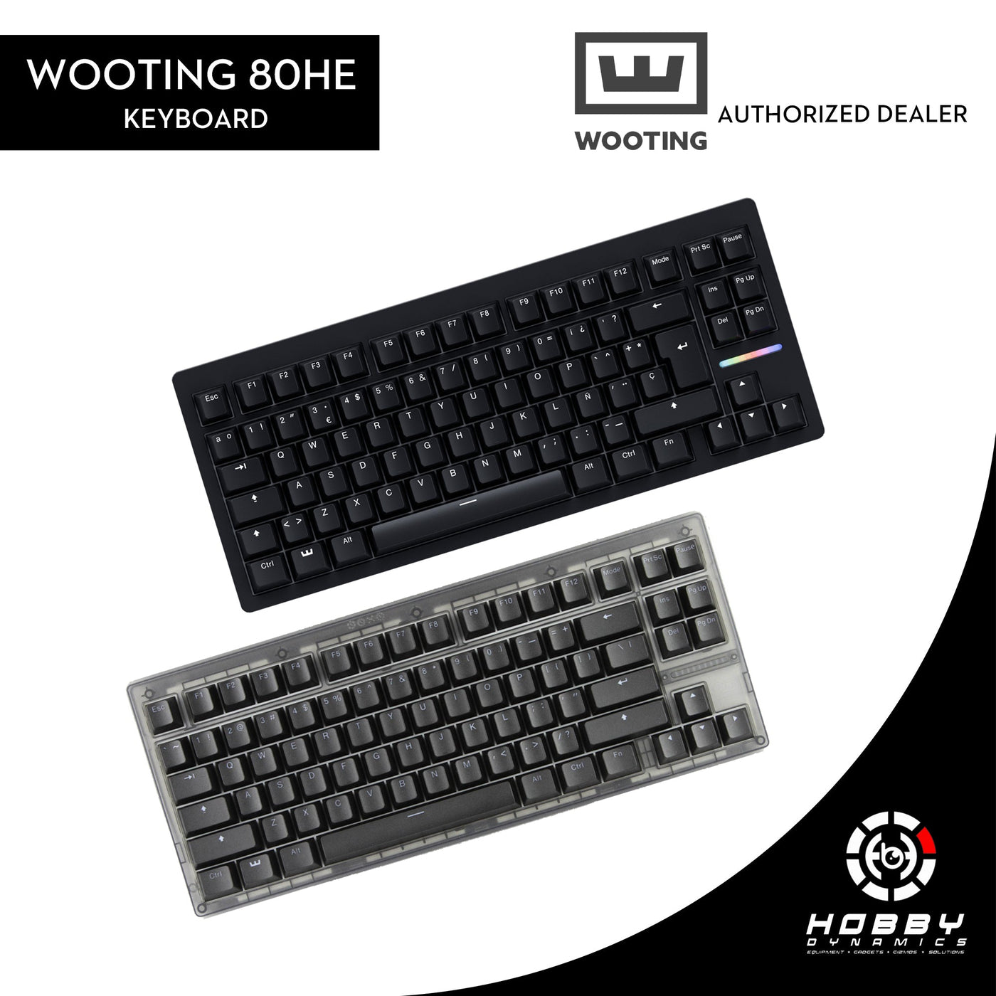 Wooting 80HE Analog Mechanical Keyboard